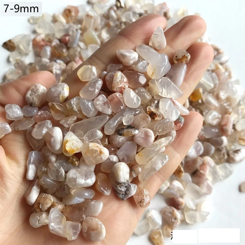 White shell Ore Crushed Gravel Stone Chunk Lots Degaussing natural crystal