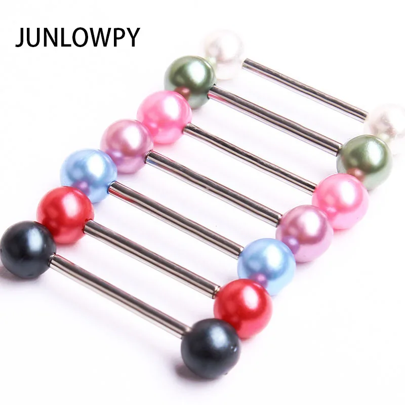 Tongue Bar Body Jewelry Mix 7 Color 100pcs Body Jewelry Uv Acrylic