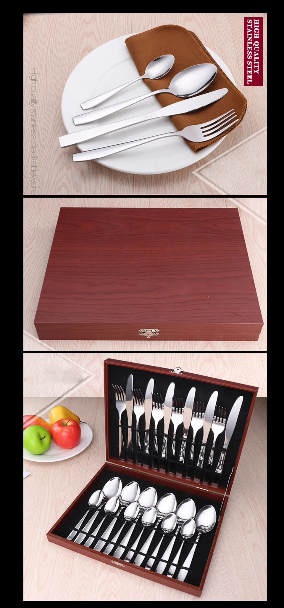 Набор столовых приборов для путешествий из нержавеющей стали, ложка/вилка/наборы ножей, сервировочная посуда, столовая посуда Bestek