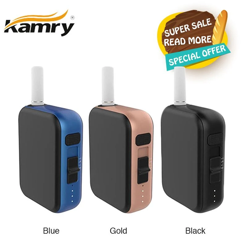 Оригинальный Kamry Kecig 4,0 комплект сигарет нагревательный ящик Kamry kecig 2,0 плюс улучшенная версия 650 мАч батарея Отопление табак