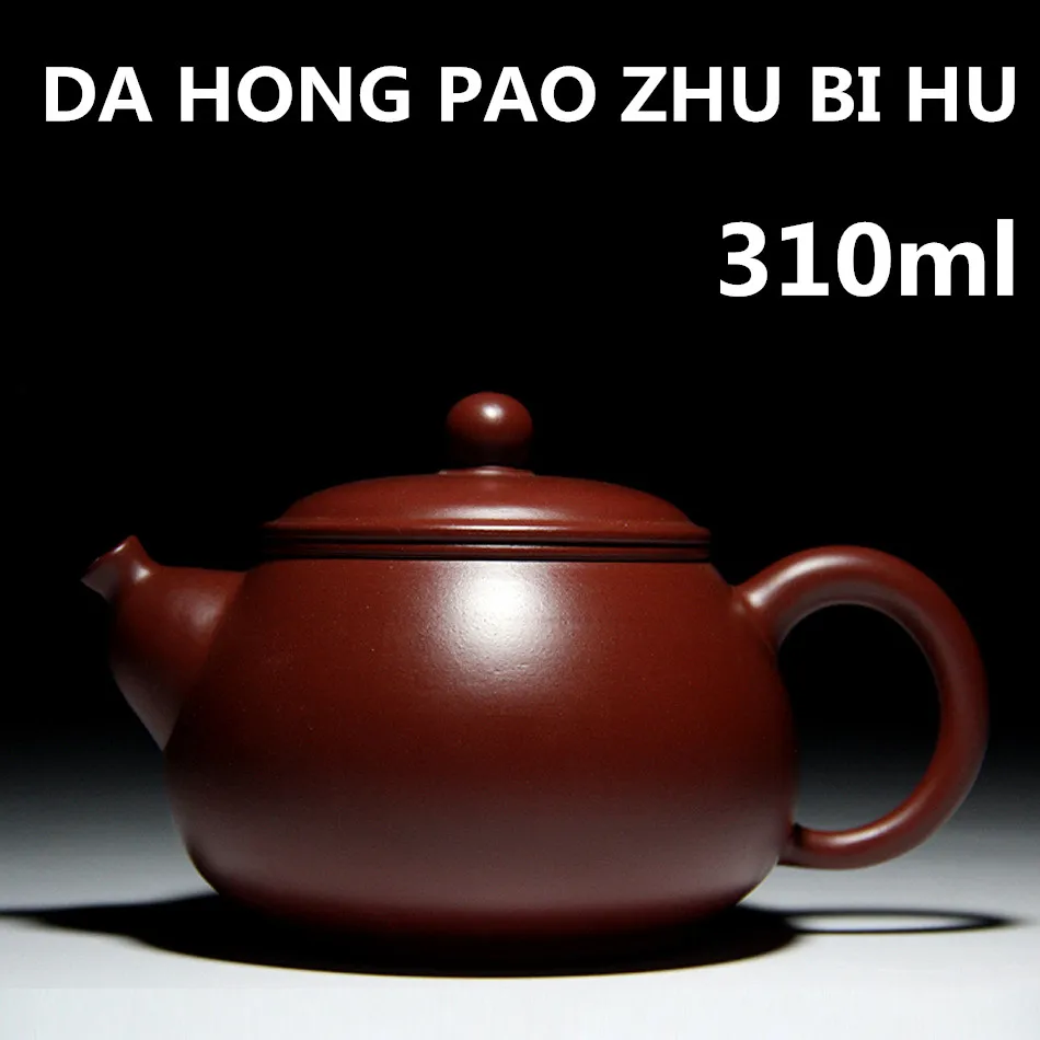 

2017 New Purple Clay Yixing Tea Pot Tea Set 310ml China Porcelain Teapots Famous Handmade Pots With Gift Box Bonus 3 Tea Cups
