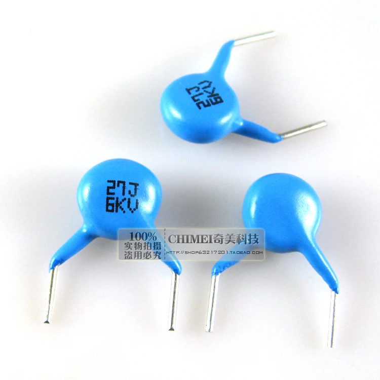 

High-voltage ceramic capacitors 6KV 27P 27J LCD TV backlight capacitor