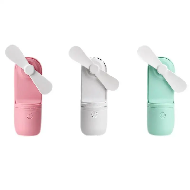 

Capsule Ultra-quiet USB Charging Handheld Mini Folding Fan Desktop Fan