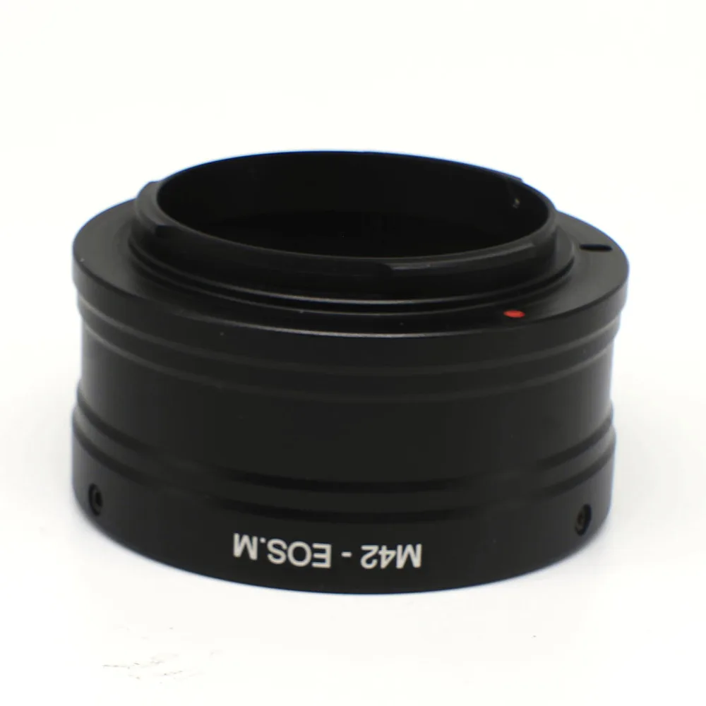 Кольцо адаптер M42 Крепление объектива для EOSM/M2/M3/M5/M10 EF-M беззеркальная камера