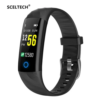 

SCELTECH S5 Smart Bracelet Heart Rate Blood Pressure Monitor Fitness Wristband Waterproof Activity Tracker For IOS Android