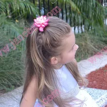 Новые 50 шт. два слоя клип Mix Kanzashi цветка цвет avaiable хорошего качества