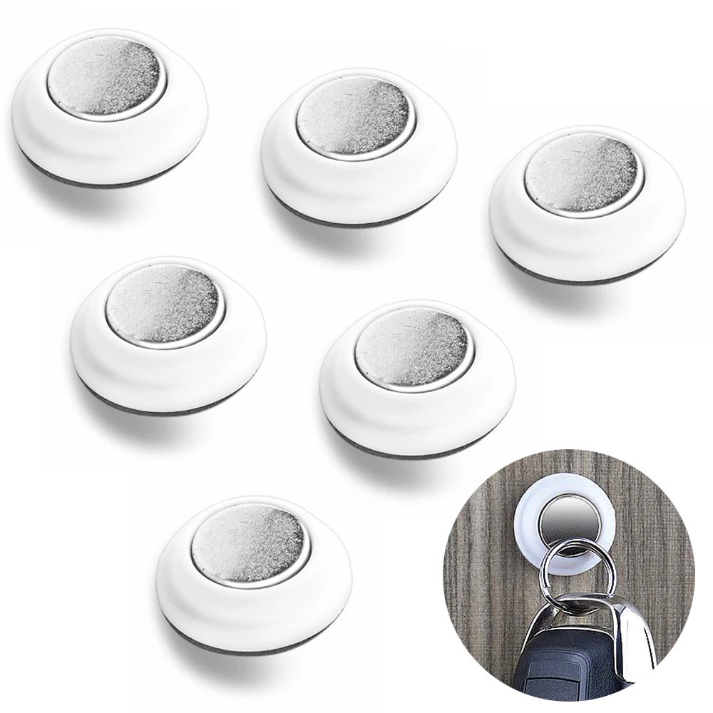 Keychain Ring Key Holder Organizer Rack with Adhesive Easy