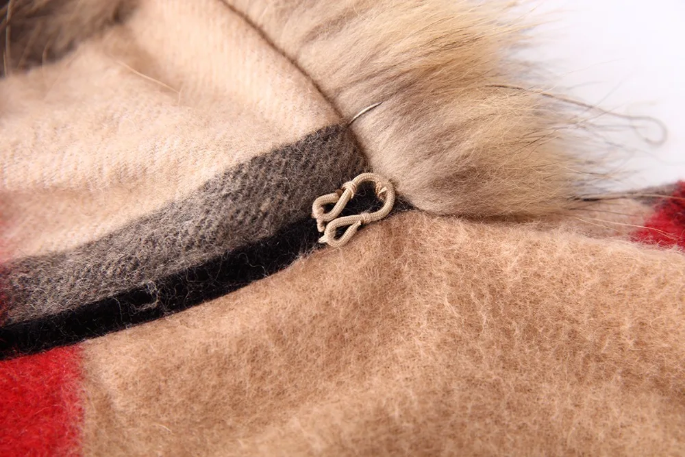 ZY87034 воротник енота с капюшоном сетки шоу горячая мода осень зима шерсть длинный теплый шарф на шею шарф женский разноцветный