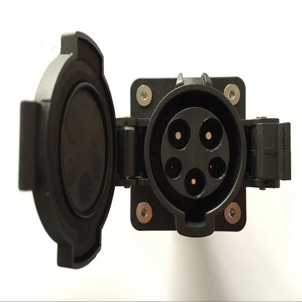 DUOSIDA тип 1 J1772 EV розетка 32Amp зарядный вход M3/Тип 32A IP54 AC зарядное устройство разъем