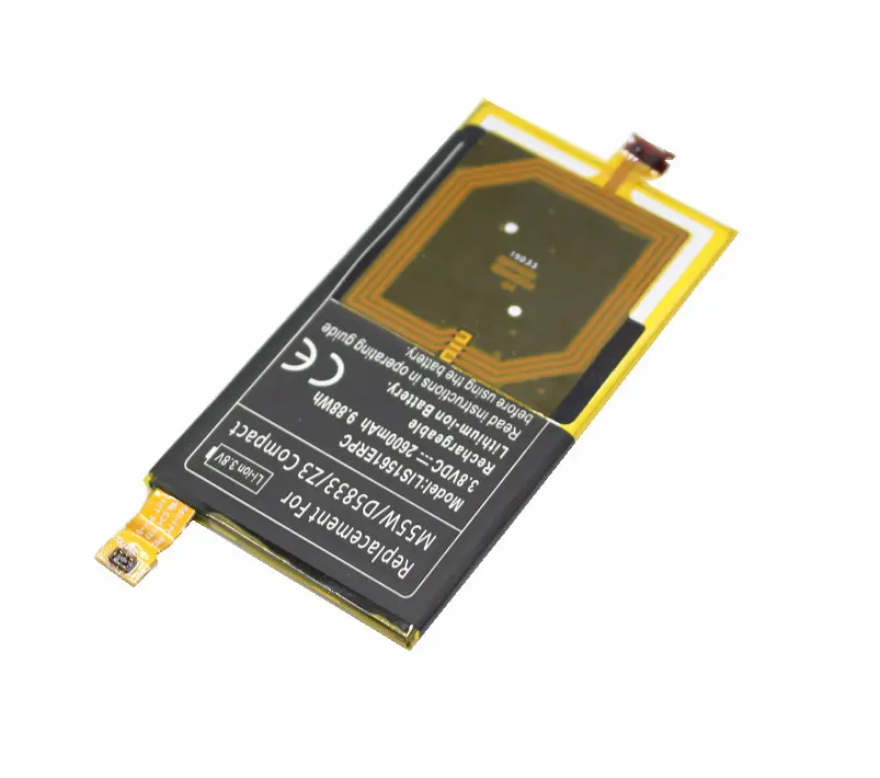 ITopZea оригинальный 1x2600 мА/ч LIS1561ERPC литий-полимерный аккумулятор для Sony Z3 мини