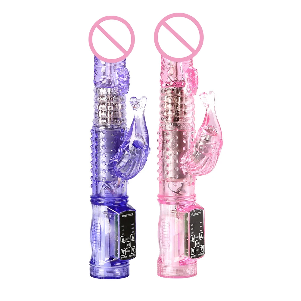 Rabbit G Spot Vibrators vibration and rotation massager multi function penis Sex Toy Dildo Vibrator Sex product For Women Rabbit G Spot Vibrators vibration and rotation massager multi function penis Sex Toy Dildo Vibrator Sex product For Women