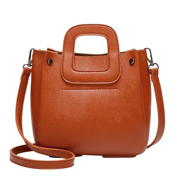 

Women Shoulder Bag Soft Leather Top-Handle Bags Crossbody Bag Leather Shoulder Satchel Messenger Bags Women's Handbags Hot
