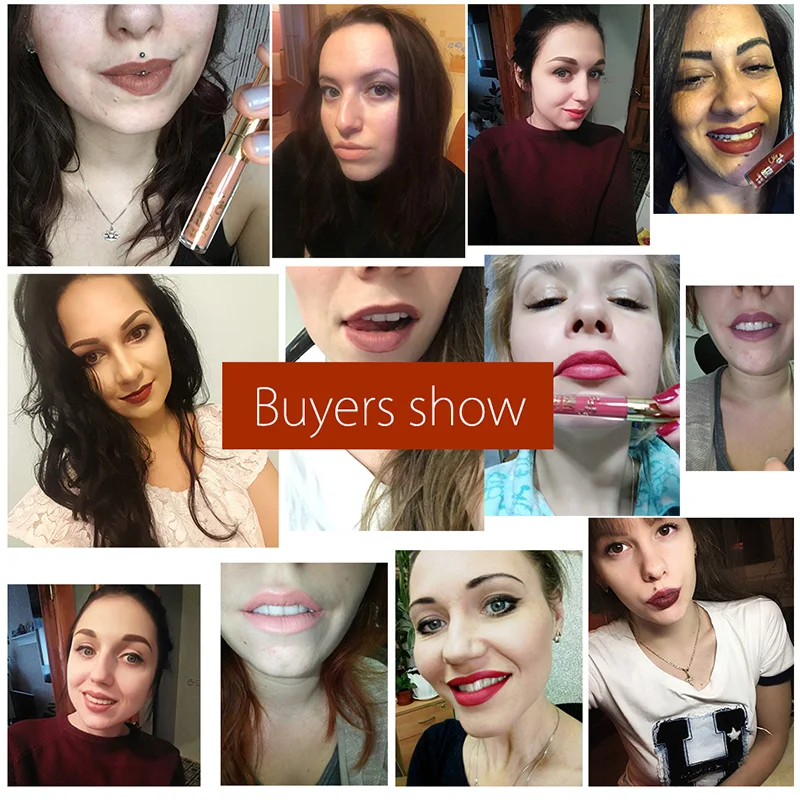 BEAUTY GLAZED Lips Makeup Matte Liquid Lipstick Set Lip Gloss Easy To Wear Long-lasting Waterproof Matt Lip Stick Lip 6 Colors BEAUTY GLAZED Lips Makeup Matte Liquid Lipstick Set Lip Gloss Easy To Wear Long-lasting Waterproof Matt Lip Stick Lip 6 Colors