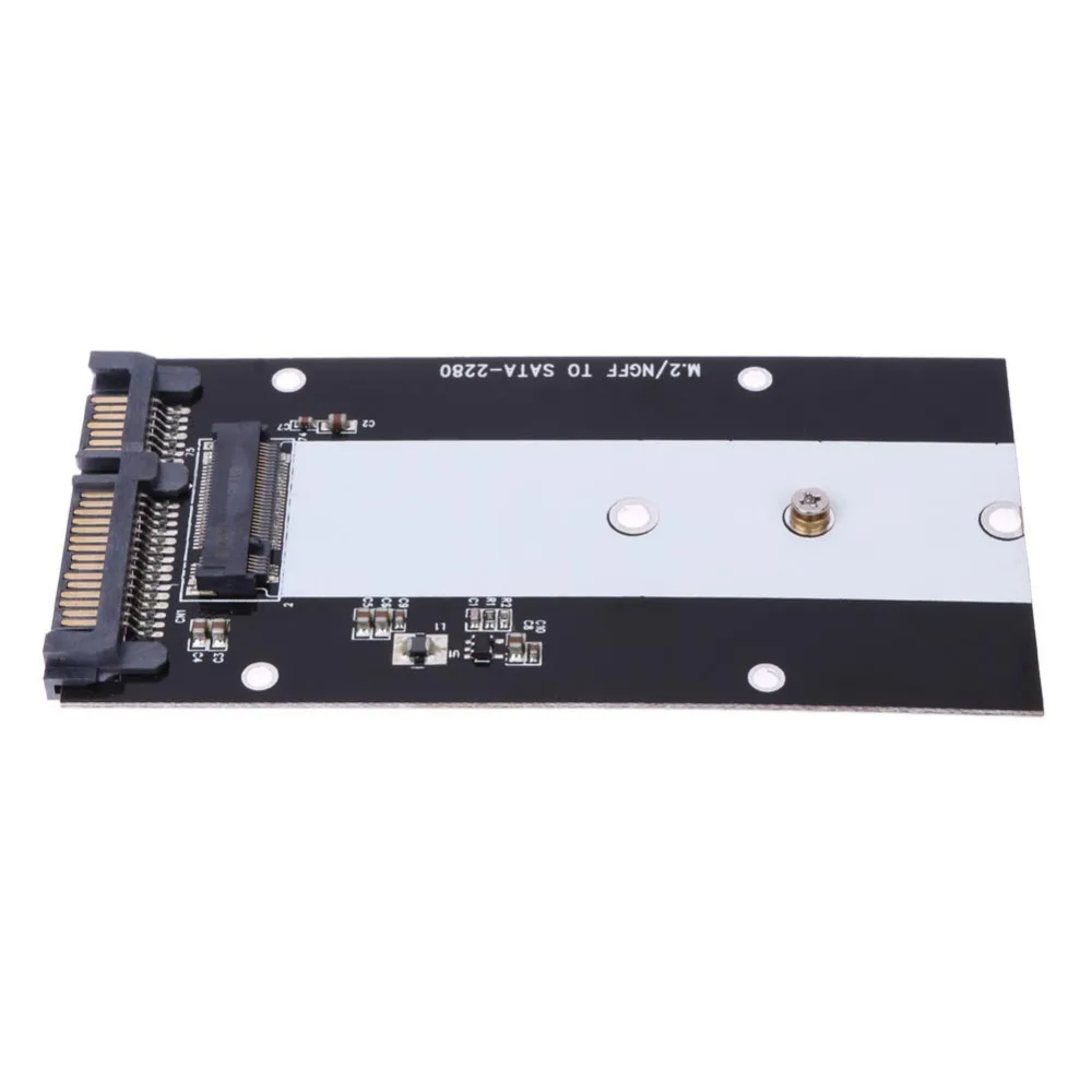 7 мм Толщина металлический ключ M.2 NGFF в SATA 3 адаптера M.2/NGFF SSD до 2,5 дюймов SATA адаптер SSD чехол для 2280 2260 2242 M2
