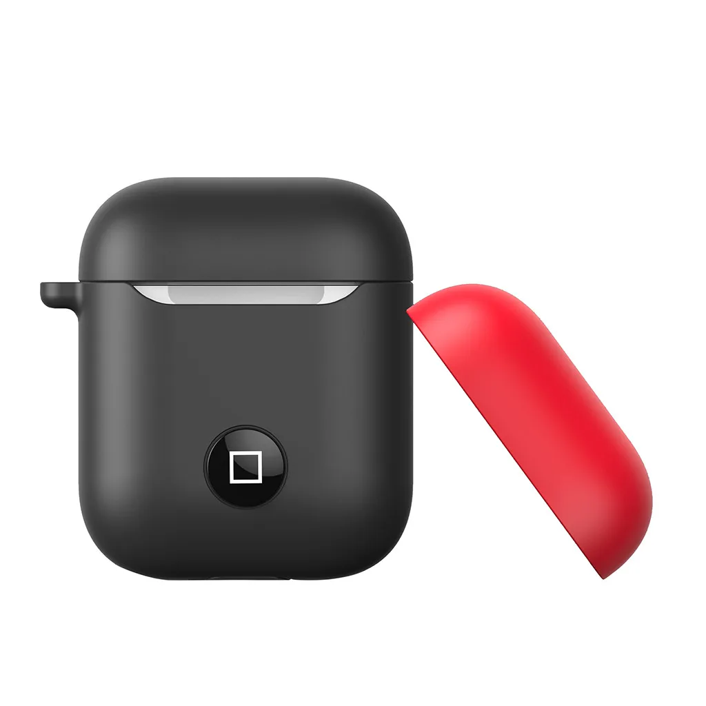 Silicone Wireless Bluetooth Earphones Case For Airpods Apple i10 i12 TWS Earbud Earphone accessories Protective Cover