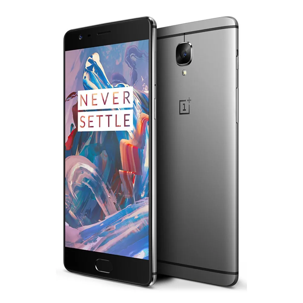 Глобальная прошивка Oneplus 3T 4G LTE сотовый телефон Snapdragon 821 Android 6 0 5 "FHD Гб RAM 128 ГБ ROM
