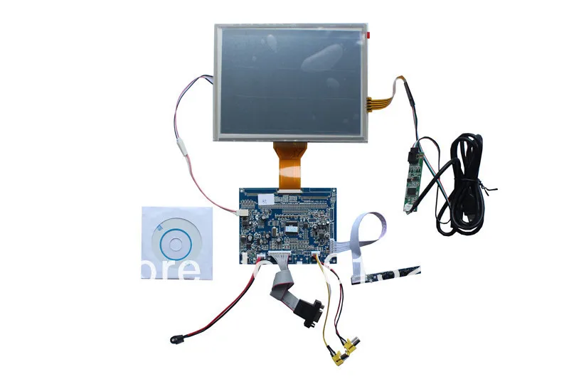 

VGA +AV LCD main board support 4:3 of 8 inch LED module with touch panel