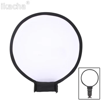 

New 30cm / 12"Universal Portable Round Studio Softbox Photography Flash for Canon Nikon Sony Yongnuo Speedlite