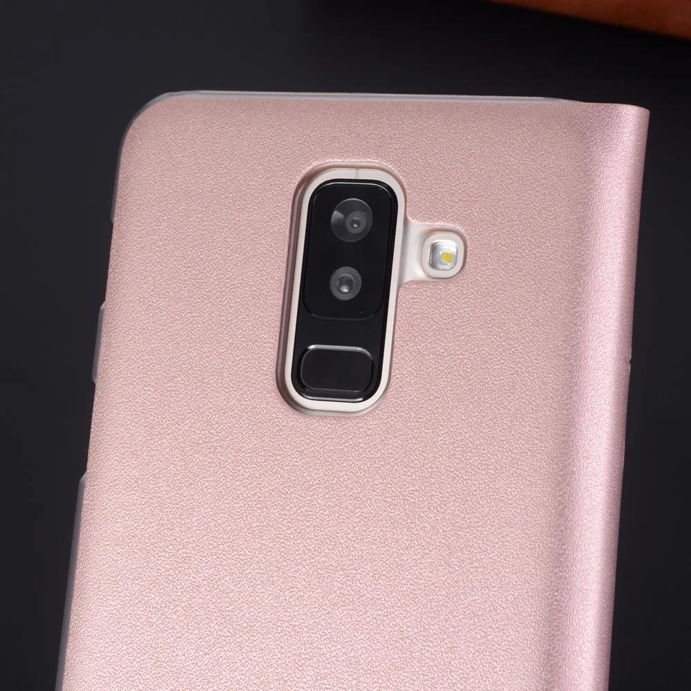 Кожаный чехол книжка для Samsung Galaxy A6 2018 A 6 Plus A6plus SM A600 A605 A600F A600FN A605F A605FN A6|Бамперы| |