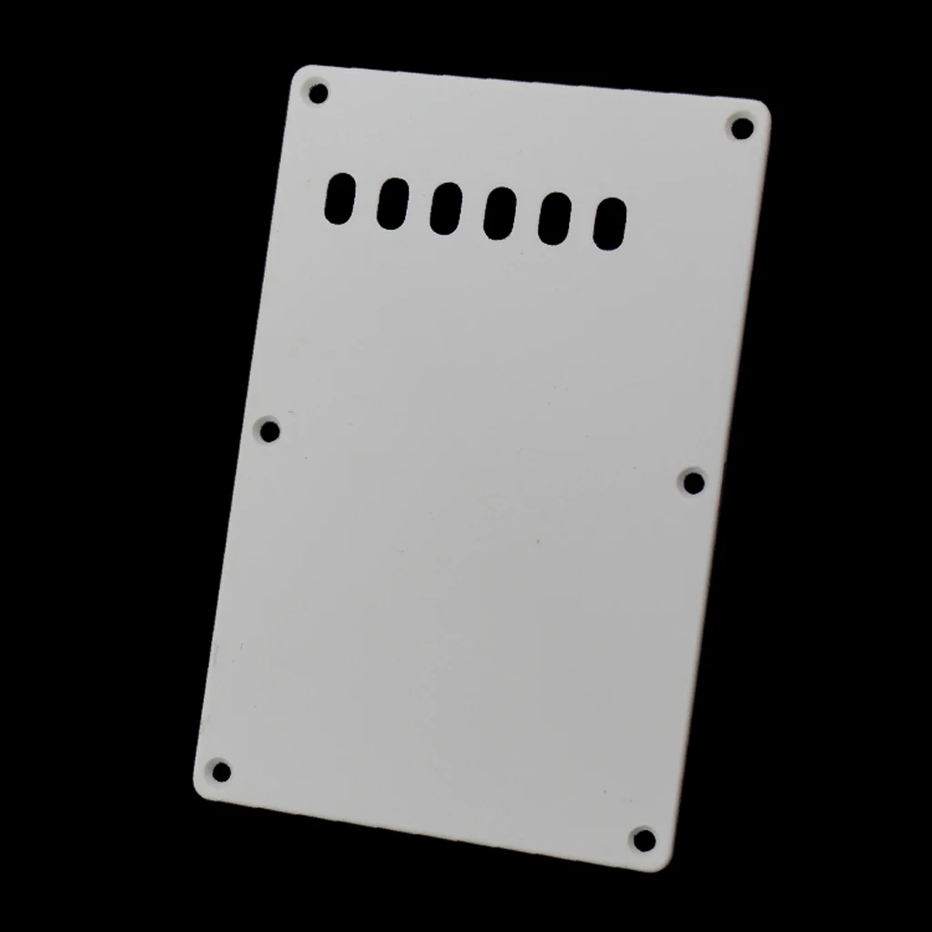 PVC Backplate Ply Tremolo Cavity Cover Back Plate  for Fender Stratocaster Strat Guitars Guitar Accessories 