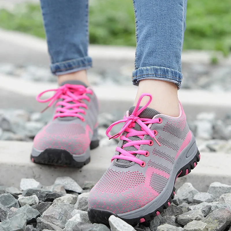 Hot indestructible Safety Shoes Mens Steel Toe Covers Working Shoes Breathable Summer Tooling Boots Protect Footwear