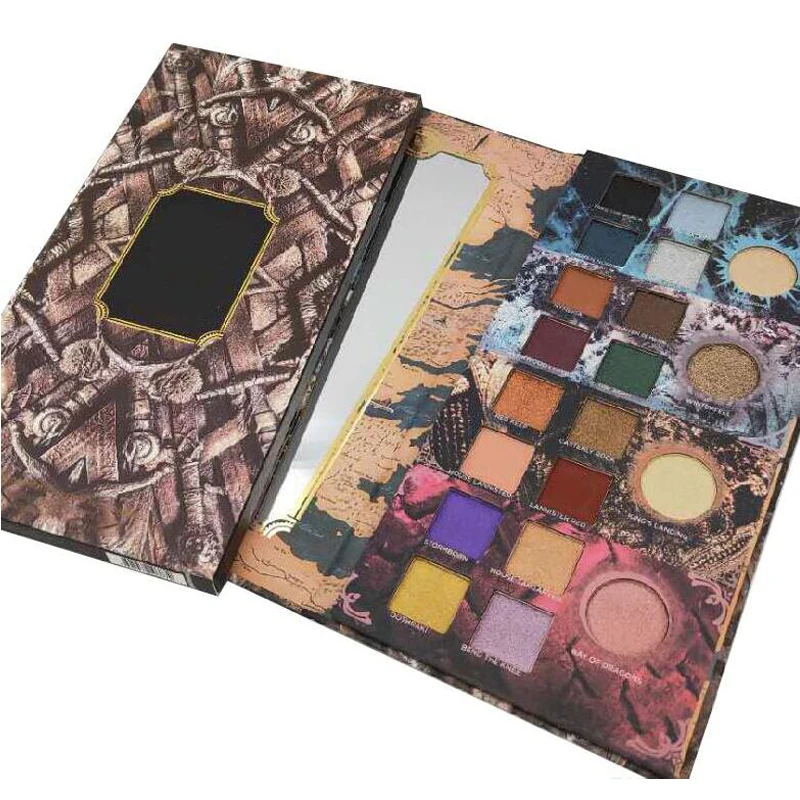 

Eye Cosmetics Game Of Thrones Limited Edition Eye Shadow 20 Color Eyeshadow Top Quality Cosmetics Eyeshadow Palette Drop Ship