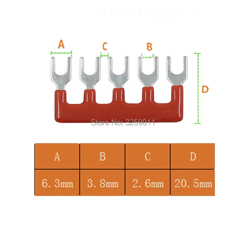 100 шт. TB1505 TBD 15A Suyep 5 позиций 15 А соединитель для проводов Шлагбаум полоса