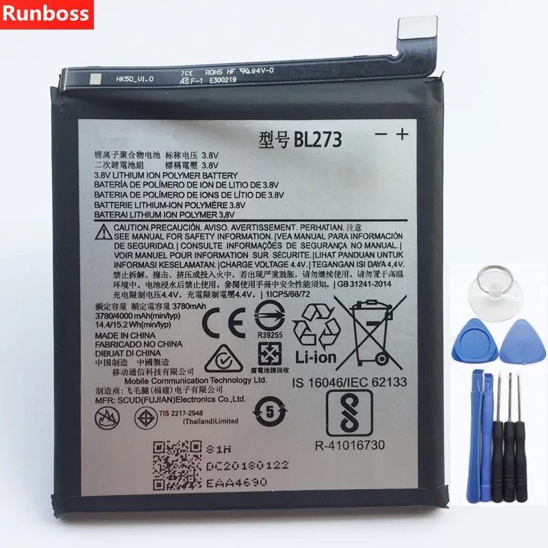 

New Original 4000mAh BL273 Battery For Lenovo K6 Note / K53a48 Rechargeable Li-ion Built-in Mobile Phone Battery