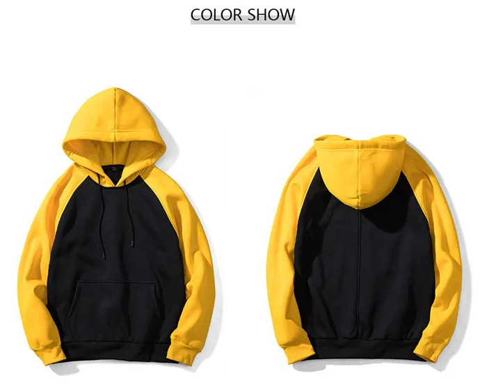 Fgkks marca de moda masculina hoodies splice