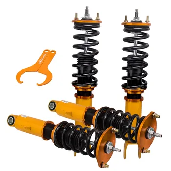 

24 Adjustable Damper Height Coilover Coilovers for Nissan 300ZX Z32 1990 1992 1994 1996 Suspension Front Rear Coil Shocks