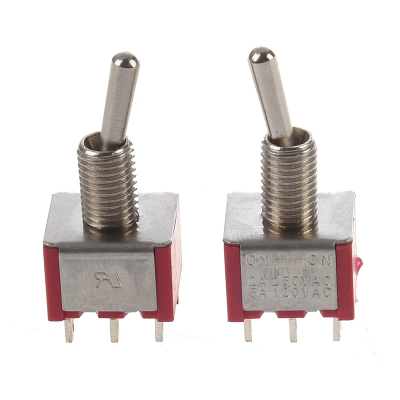 

SODIAL(R) 2 Pcs ON/ON 2 Position Double Pole Double Throw Toggle Switch