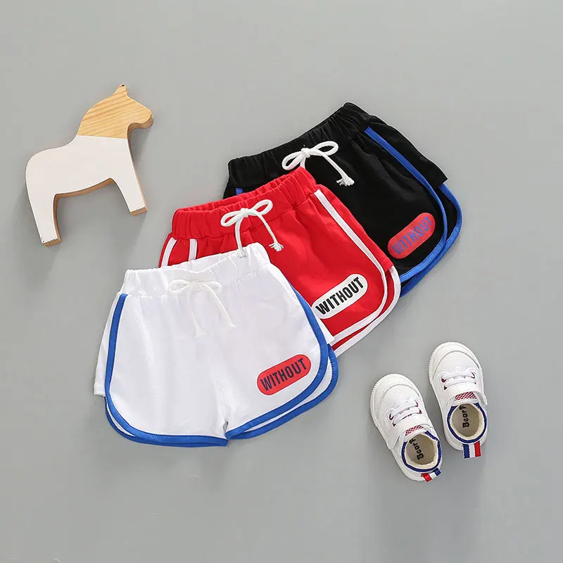 

Cotton Kid Shorts Printing Summer Boys Pants Soft Girls Pants Hot Sale Wholesale Children Sports Trousers Free Shipping