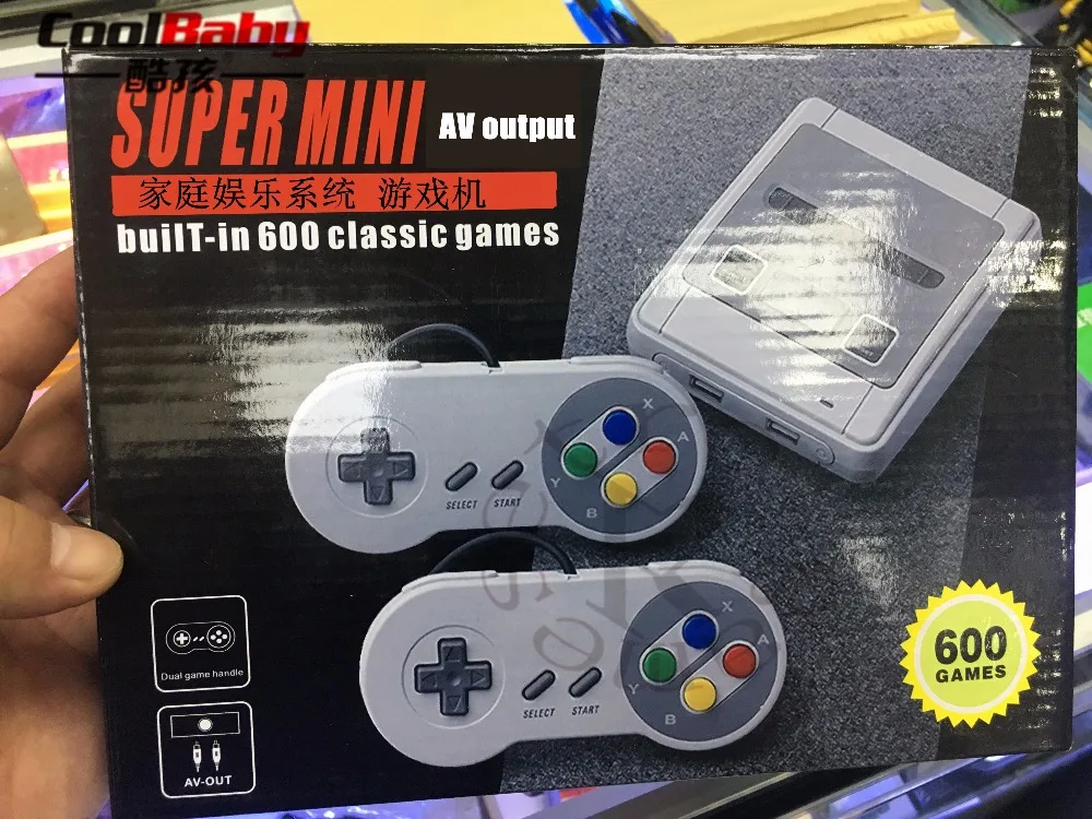 Retro Classic Handheld Family Mini TV Video Game Console player 8bit