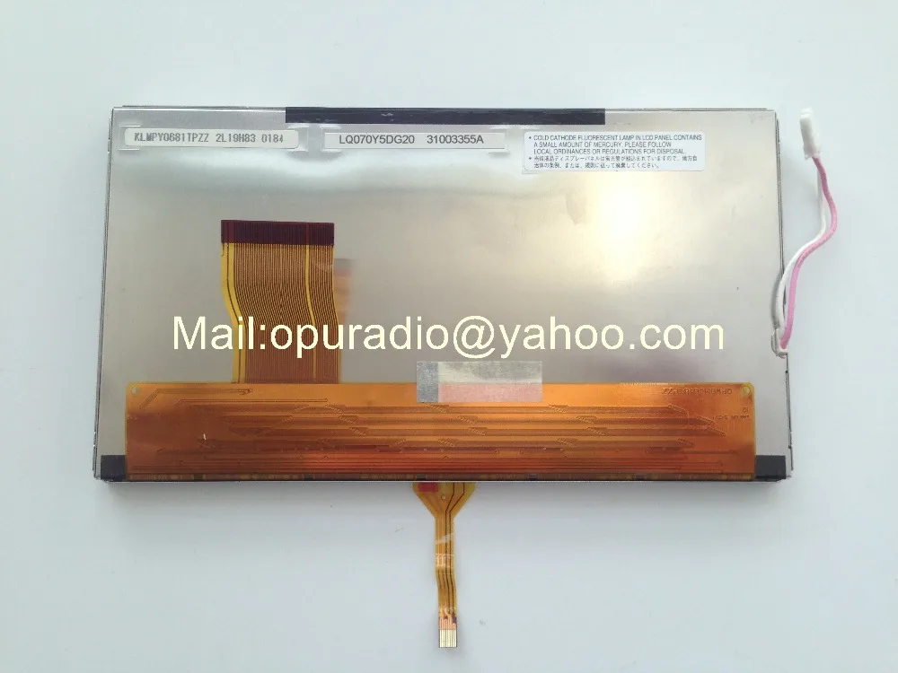 ЖК-дисплей SHARP LQ070Y5DG20 LQ0DAS3006 с сенсорным экраном для автомобиля Ford Mondeo DVD Радио