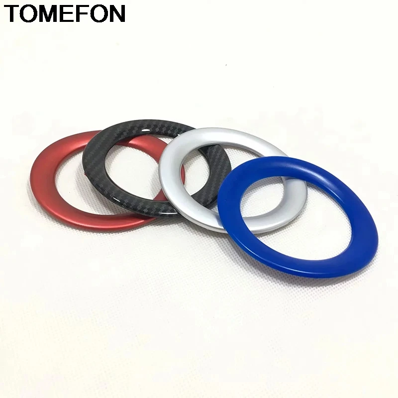 TOMEFON For Jeep Cherokee 2014 2015 2016 2017 2018 Interior Steering Wheel Centre Decoration Cover Trim ABS Chrome | Автомобили и