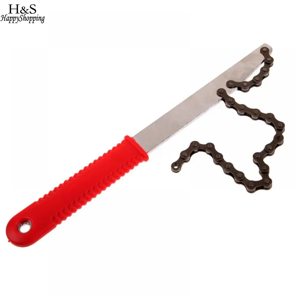 

Freewheel Bicycle Turner Chain Whip Cassette Sprocket Remover Tool Freewheel Repair Tools Bicycle Chain Repair Tool