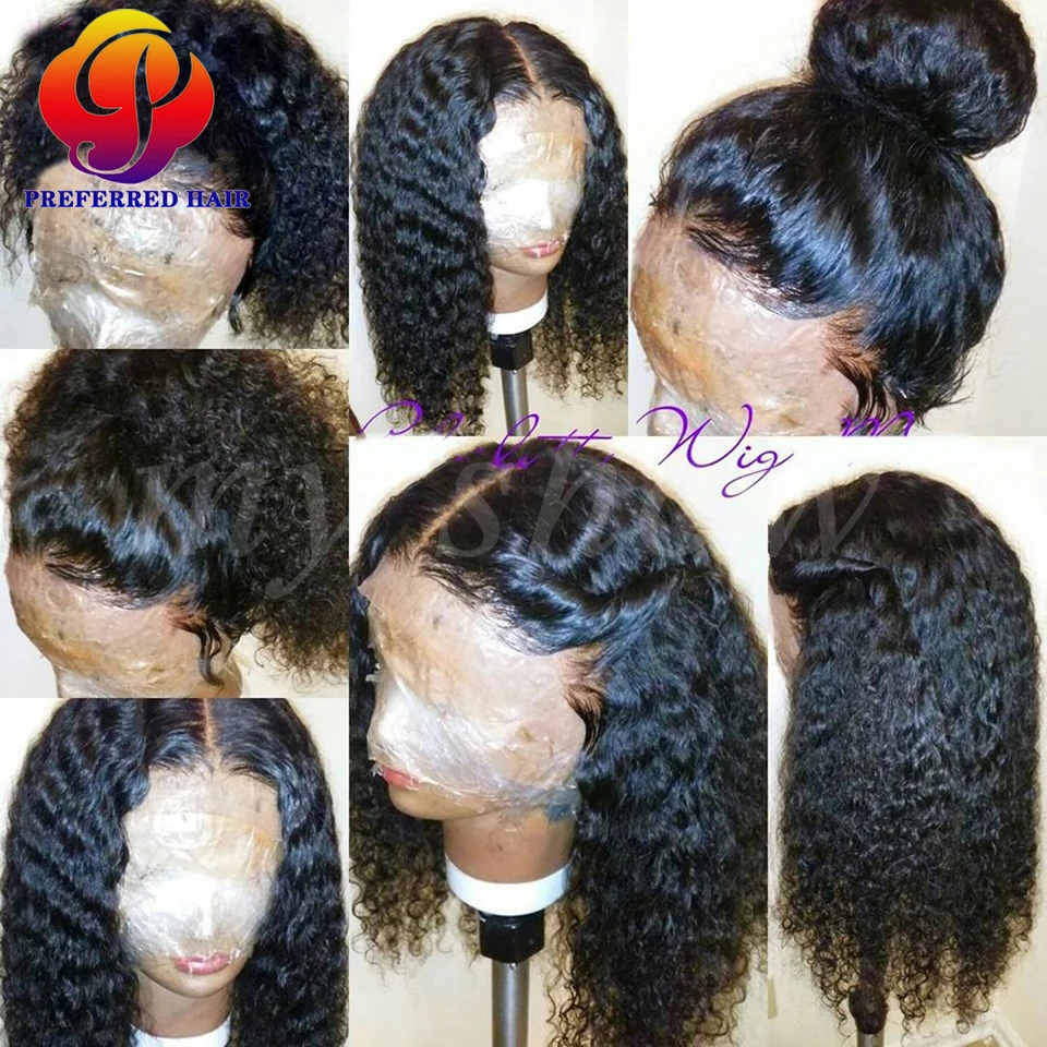 Ponytail Lace Front Wig Brazilian Full Lace Front Human 