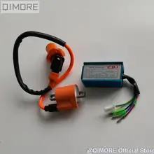 Производительность CDI и Катушка зажигания для 2 такта Minarelli 1E40QMB Скутер мопед JOG50 3KJ JOG90 Vento молния Keeway ураган TNG LS49
