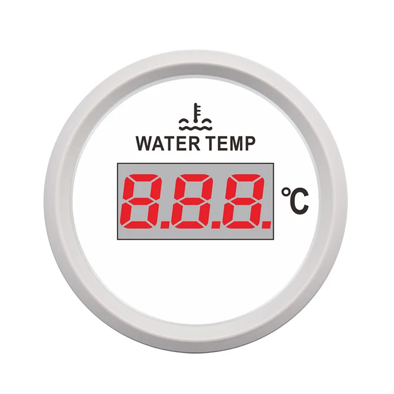 12V 24V Car Water Temperature Indicator Gauge Temp Meter 40120 Celsius