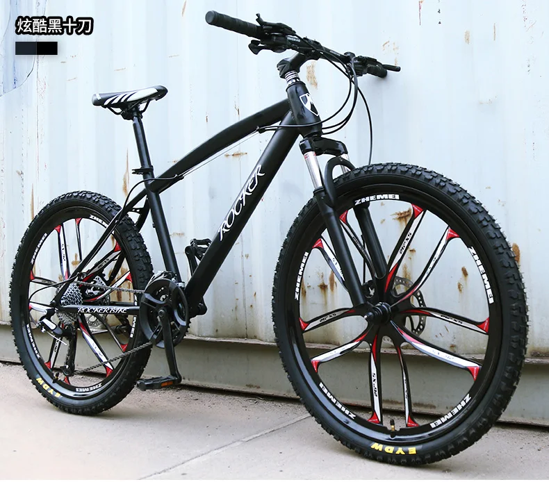 Best New X-Front brand 24/26 inch carbon steel frame 24/27 speed outdoor downhill bicycle mountain bike disc brake MTB bicicleta 20