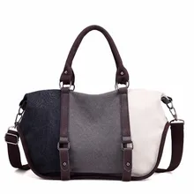 Bolsas Feminina летний хит цвет большой емкости Повседневная Slant кросс-Сумочка Холст Сращивание Радуга женщины сумки