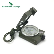 Boundless Voyage многофункциональный компас с лупой призматический точный компас снаряжения для выживания на природе Компас с разделительная линейка