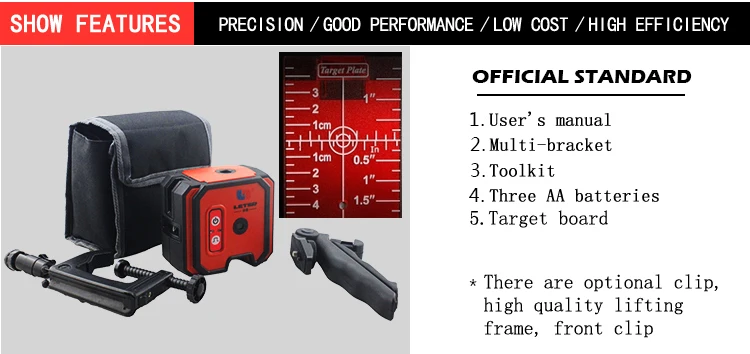 

New LETER LL2 Laser Level Cross Line laser line