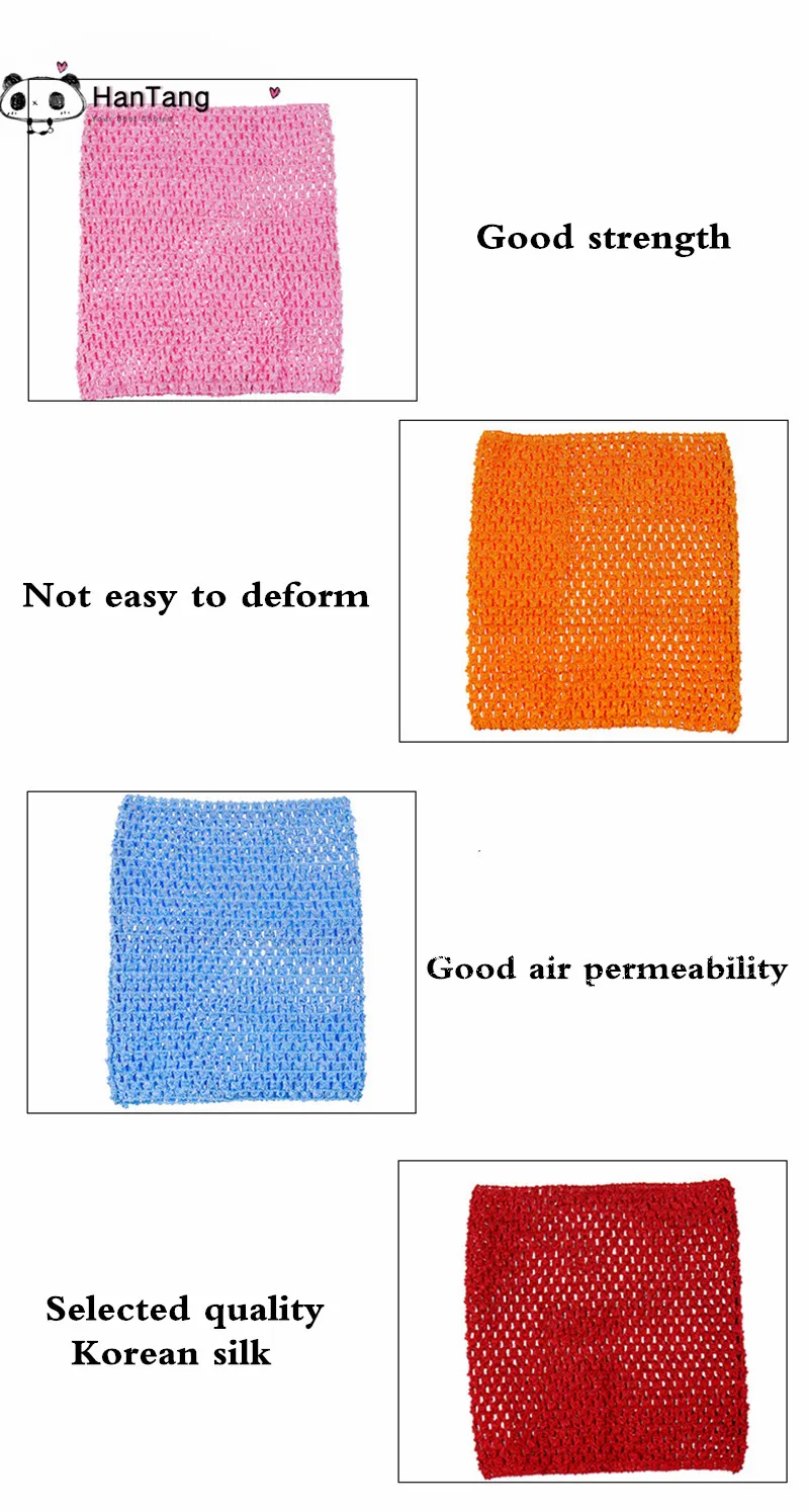 23  20 cm Top Baby Girl Elastic Chest Wrap Infant Waffle Crochet Headband Baby Tutu Tube DIY  (32)