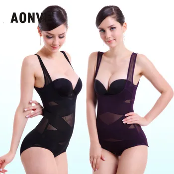 

AONVE Slimming Underwear Sexy Bodysuit Women Shapers Sexy Lingerie Butt Lifter Lady Shapewear Bodysuits Body Shaper