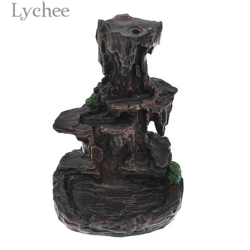 Buy Lychee 1 PC Resin Mountain Waterfall Backflow