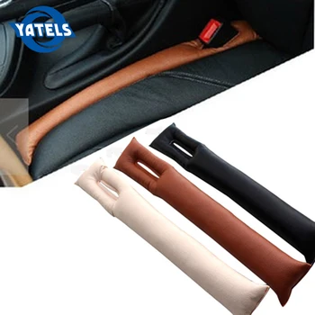 

1pcs car styling Seat Gap pad Cushion Crevice Gap Stopper PU Leather Leakproof Protector seat cover pad Car Accessories