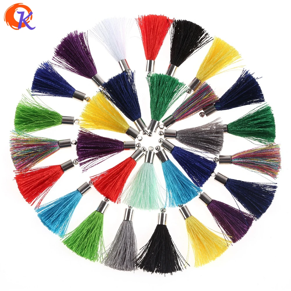 

Cordial Design 10Pcs/Bag 3.5CM Tassel/Silver Hat Silk Tassel/Hand Made/Jewelry Accessories/Jewelry Findings/Accessories Parts