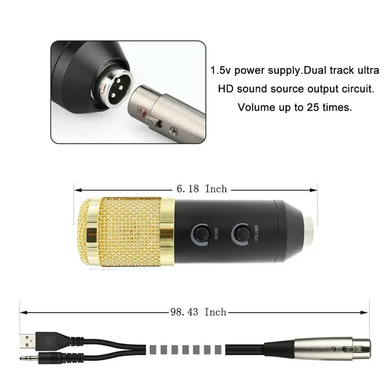 BM 900 Mikrofon набор профессиональный конденсаторный USB микрофон для компьютера BM 800 обновленная аудио студия вокальная запись KTV