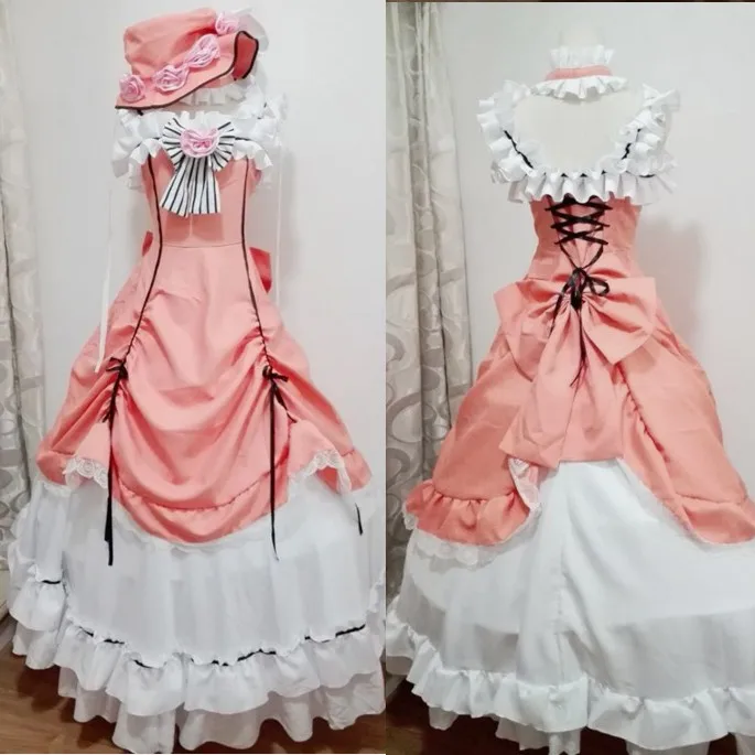 Ciel Phantomhive Cosplay Costume Anime Manga Kuroshitsuji Fancy